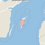 Karta som med röd fyrkant ramar in Bjärges, Slite, Gotlands län