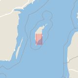 Karta som med röd fyrkant ramar in Burs, Gotland, Gotlands län