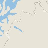 Karta som med röd fyrkant ramar in Kebnekaise Fjällstation, Kiruna, Norrbottens län