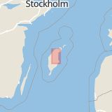 Karta som med röd fyrkant ramar in Vallstena, Gotland, Gotlands län