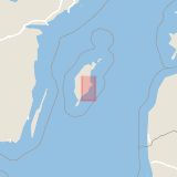 Karta som med röd fyrkant ramar in Ljugarn, Gotlands län