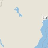 Karta som med röd fyrkant ramar in Malå, Västerbottens län