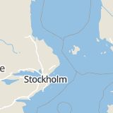 Karta som med röd fyrkant ramar in Trästa, Sollefteå, Stockholms län