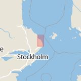 Karta som med röd fyrkant ramar in Trästa, Sollefteå, Stockholms län