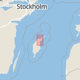 Karta som med röd fyrkant ramar in Lärbro, Gotland, Gotlands län