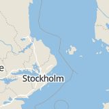 Karta som med röd fyrkant ramar in Grisslehamn, Norrtälje, Stockholms län