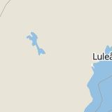 Karta som med röd fyrkant ramar in Boden, Arvidsjaur, Norrbottens län