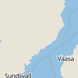 Karta som med röd fyrkant ramar in Umeå, Alvik, Bölevägen, Röbäck, Kåddis, Vännäs, Generalsvägen, Sävar, Rödånäs, Hissjö, Bjurholm, Köpmannagatan, Djäkneböle, Strombergs Väg, Sörfors, Vindeln, Västerbottens län