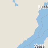 Karta som med röd fyrkant ramar in Åmsele, Vindeln, Västerbottens län