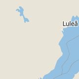 Karta som med röd fyrkant ramar in Bäverhult, Norsjö, Västerbottens län