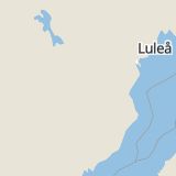 Karta som med röd fyrkant ramar in Norsjö, Västerbottens län