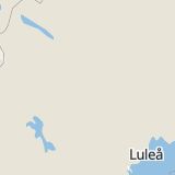 Karta som med röd fyrkant ramar in Vajkijaur, Klubbudden, Jokkmokk, Norrbottens län