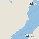 Karta som med röd fyrkant ramar in Västerbotten, Vindeln, Furuvik, Lycksele, Kåge, Skellefteå Kommun, Ålidhem, Hörnefors, Bjurholms Kommun, Väst På Stan, Sävar, Umeå Kommun, Västerbottens län