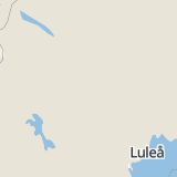 Karta som med röd fyrkant ramar in Jokkmokk, Norrbottens län