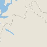 Karta som med röd fyrkant ramar in Rensjön, Kiruna, Norrbottens län