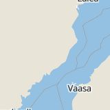 Karta som med röd fyrkant ramar in Umeå, Tavelsjö, Skolgatan, Västerbottens län