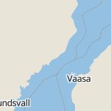 Karta som med röd fyrkant ramar in Umeå, Vilhelmina, Ansmark, Skellefteå, Ostvik, Hedensbyn, Högsta, Västerbottens län