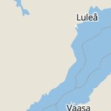 Karta som med röd fyrkant ramar in Västerbotten, Umeå, Skellefteå, Sörbyn, Villvattnet, Västerbottens län