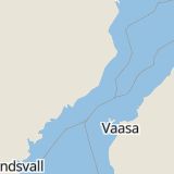 Karta som med röd fyrkant ramar in Järnvägsallén, Magasinsgatan, Umeå, Västerbottens län