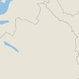 Karta som med röd fyrkant ramar in Industrivägen, Malmvägen, Kiruna, Norrbottens län