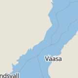 Karta som med röd fyrkant ramar in Ersmark, Umeå, Västerbottens län