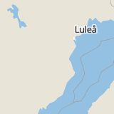 Karta som med röd fyrkant ramar in Boliden, Skellefteå, Västerbottens län