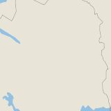 Karta som med röd fyrkant ramar in Sjötorgsgatan, Gällivare, Luleåvägen, Norrbottens län