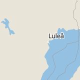 Karta som med röd fyrkant ramar in Kilberget, Piteå, Norrbottens län