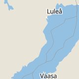 Karta som med röd fyrkant ramar in Västerbotten, Lappvattnet, Skellefteå Kommun, Anumark, Umeå Kommun, Norsjö, Sandbacka, Haga, Rödånäs, Vilhelmina, Västerbottens län
