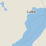 Karta som med röd fyrkant ramar in Västerbotten, Berghem, Umeå, Ersmark, Skellefteå Kommun, Lövånger, Skråmträskvägen, Järnvägsleden, Västerbottens län