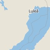 Karta som med röd fyrkant ramar in Skellefteå Centrum, Skellefteå, Västerbottens län