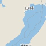 Karta som med röd fyrkant ramar in Bureå, Skellefteå, Järnvägstorget, Umeå, Vännäs, Sågvägen, Umevägen, Lycksele, Ruskträsk, Skelleftevägen, Burträsk, Västerbottens län