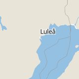 Karta som med röd fyrkant ramar in Hortlax, Piteå, Norrbottens län