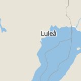 Karta som med röd fyrkant ramar in Piteå, Annelund, Luleå, Orrbyn, Norrbottens län