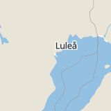 Karta som med röd fyrkant ramar in Norrbotten, Västergatan, Norrbottens län