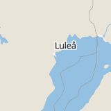 Karta som med röd fyrkant ramar in Töre, Kalix, Svartudden, Piteå, Luleå, Norrbottens län