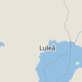 Karta som med röd fyrkant ramar in Trångfors, Framnäsvägen, Boden, Norrbottens län