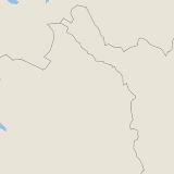 Karta som med röd fyrkant ramar in Norrbotten, Bergfors, Kiruna, Jokkmokk, Övre Soppero, Norrbottens län