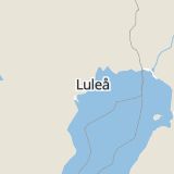 Karta som med röd fyrkant ramar in Luleå, Piteå, Måttsund, Norrbottens län