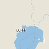 Karta som med röd fyrkant ramar in Töre, Kalix, Norrbottens län