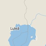 Karta som med röd fyrkant ramar in Granån, Kalix, Norrbottens län