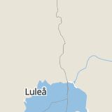 Karta som med röd fyrkant ramar in Alvik, Björkfors, Kalix, Svappavaara, Kiruna, Övertorneå, Norrbottens län