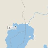 Karta som med röd fyrkant ramar in Nikkala, Haparanda, Norrbottens län