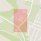 Karta som med röd fyrkant ramar in Rapsåkersvägen, Malmö, Skåne län