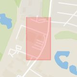 Karta som med röd fyrkant ramar in Agnesfridsvägen, Jägersrovägen, Malmö, Skåne län