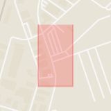 Karta som med röd fyrkant ramar in Kirseberg, Sallerupsvägen, Östra Kyrkogården, Malmö, Skåne län