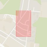 Karta som med röd fyrkant ramar in Kirseberg, Gärsnäsgatan, Malmö, Skåne län