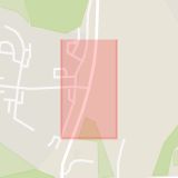 Karta som med röd fyrkant ramar in Ättekulla, Bifrostgatan, Österleden, Helsingborg, Skåne län