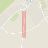 Karta som med röd fyrkant ramar in Helsingborgsvägen, Ängelholm, Skåne län