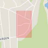 Karta som med röd fyrkant ramar in Laholm, Industrigatan, Halmstad, Ängsvägen, Hallands län